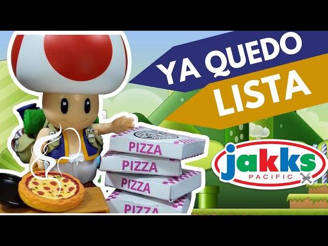 Vídeo relacionado con Nintendo Super Mario - Figura Toad de 13 cm Totalmente Articulada - Juguete Toad con hasta 9 Puntos de Articulación - Juguete Finamente Detallado con Ojos de Cristal - Juguetes Niños 3 Años +