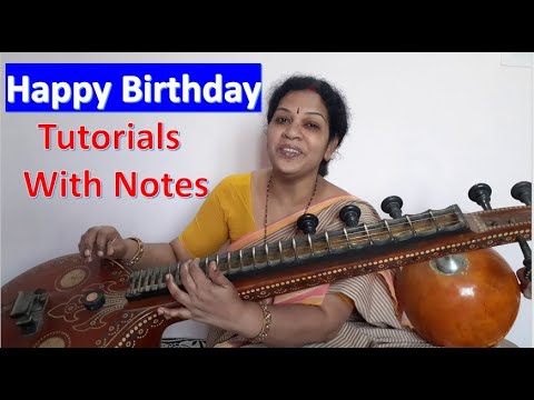 "Happy Birthday" Tutorials With Notes