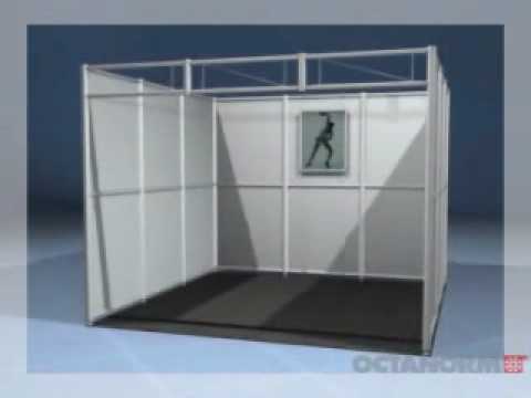 Octonorm Stalls On Rent, For Exhibition And Events, 5