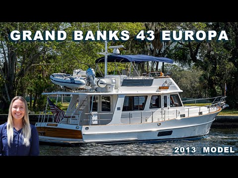 2013 Grand Banks 43 Europa HAYRIDE Video