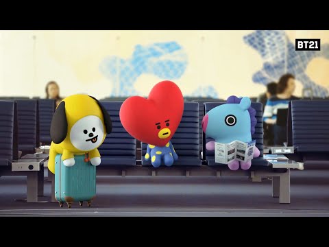 BT21 ORIGEN ESPAÑOL EP.06 - BT21 EN EL AEROPUERTO