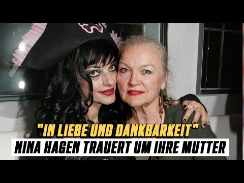 "In Liebe und Dankbarkeit": Nina Hagen trauert um ihre Mutter