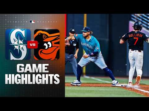 MLB 시애틀 5-7 볼티모어 하이라이트