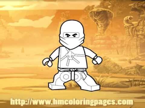Lego Ninjago Coloring Pages For Kids