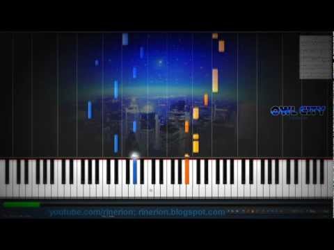 Fireflies - Owl City piano tutorial