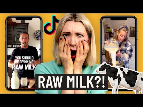 TikTok is Pushing Raw Milk & it Might be the MOST Dangerous Food Trend in 2024