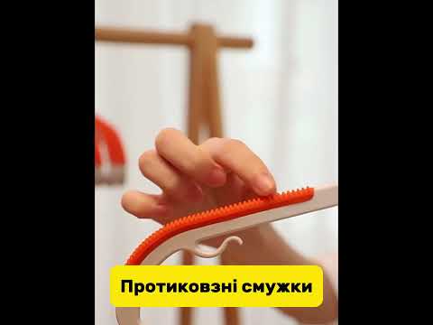 Плечики для одежды усилены нескользящие 42 см, набор 10 шт, металлический крючок 360°, антискользящее покрытие KT9004007 - фото 1 - id-p3196472312
