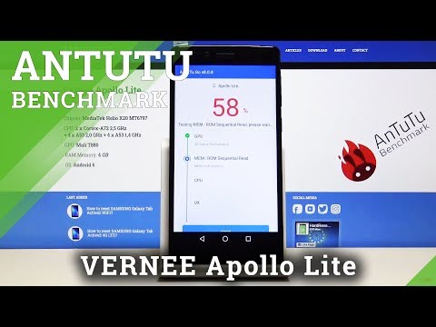 VERNEE Apollo Lite tested with Antutu Benchmark – How many points does it score?