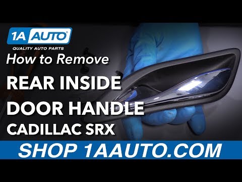 How to Replace Rear Inside Door Handle 10-16 Cadillac SRX