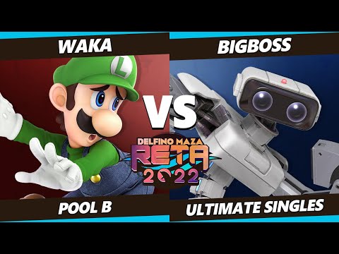 RETA 2022 - WaKa (Luigi) Vs. BigBoss (ROB) SSBU Ultimate Tournament