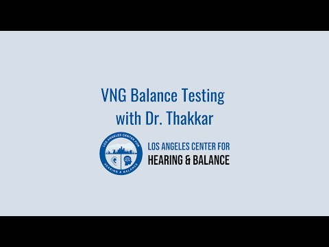 VNG testing with Dr. Thakkar