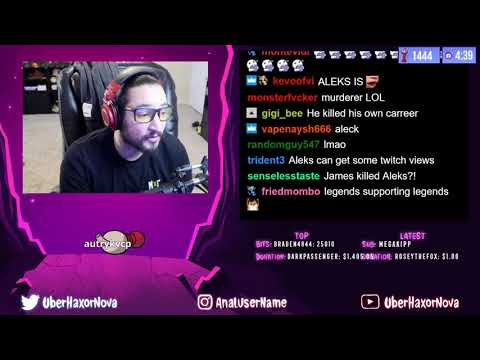 IRL - uberhaxornova - James Believes in Aleks