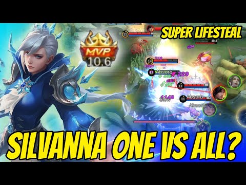 JANGAN SOK KERAS DIDEPAN SILVANA!! KENA BANTAI BARU NYESEL - Build Top 1 Global Silvanna ~ MLBB