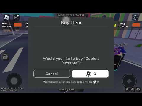 Getting Cupid's Revenge Limited UGC in roblox #2034