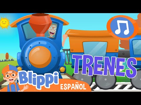 La canción del tren de Blippi 🎵 Blippi Español - Canciones para niños (compilación de 20 minutos)