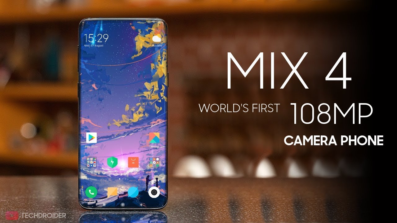 Xiaomi Mi MIX 4 - World's First 108MP Camera Smartphone
