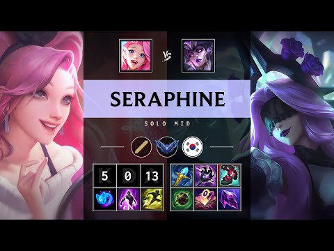 Seraphine Mid vs Syndra - KR Diamond Patch 25.13