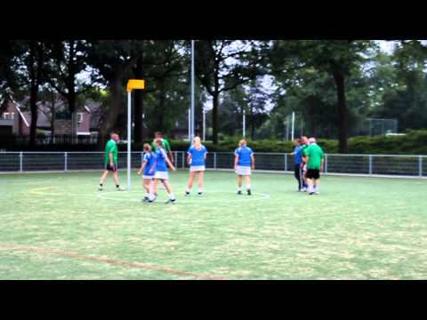 Korfbal Vader Dochter wedstrijd