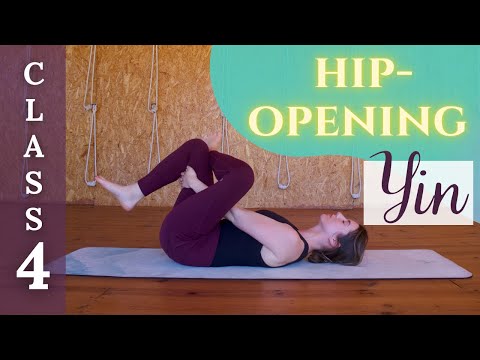 70-min Hip-Opening Yoga || Full Class of Yoga for Tight Hips (Yin Yoga Challenge Class 4)