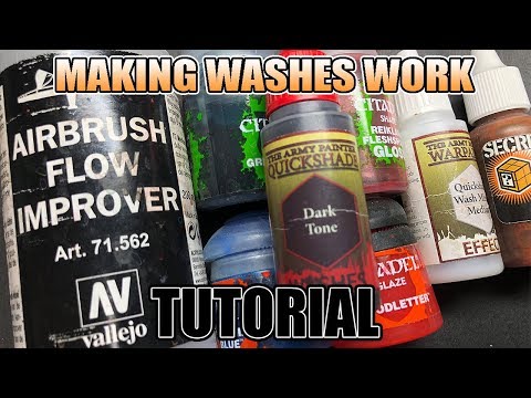 How To Use Washes & Glazes For Beginners