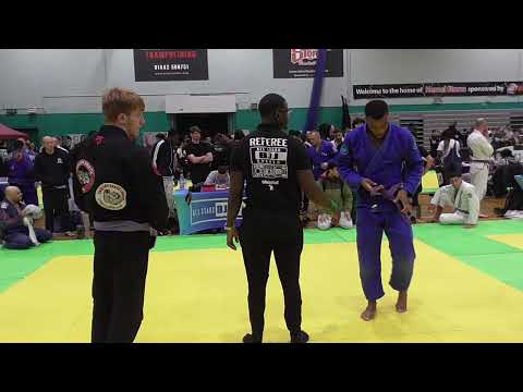 David Amaechi vs Joss Ayres  - All Stars BJJ Winter 2022 - Purple Adult - Open - Over 76kg