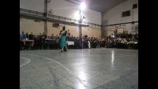 Facundo de la Cruz y Paola Sanz en TANGO SALÓN EXTREMO 3/7
