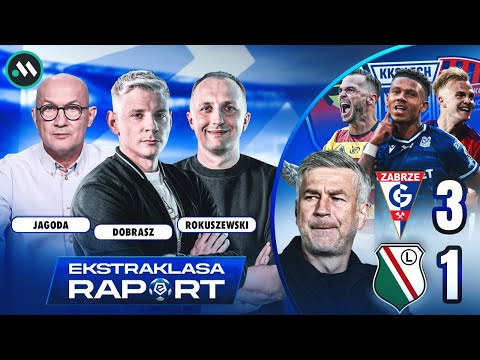 GÓRNIK - LEGIA 3:1: IORDANESCU NA WYLOCIE? LECH, JAGIELLONIA, RAKÓW WYGRYWAJĄ | EKSTRAKLASA RAPORT