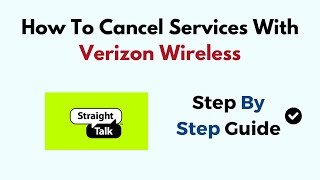 How To Cancel Services With Verizon Wireless