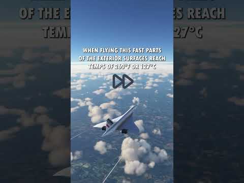 Concorde Gliding WITHOUT Engines (Mach 2)