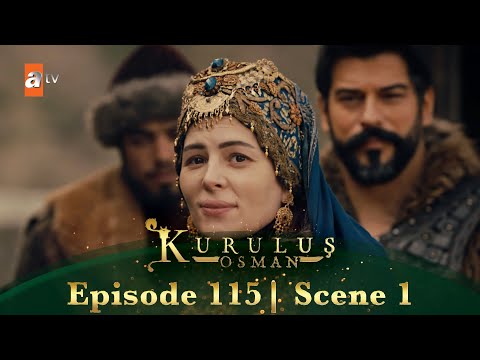Kurulus Osman Urdu | Season 5 Episode 115 Scene 1 I Malhun Khatoon ne sab ko alvida kiya!
