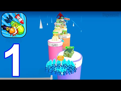 Bomb Evolution - Gameplay Walkthrough Part 1 Tutorial Bomb Merge Evolution (iOS, Android)