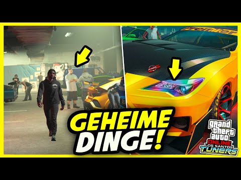 🙊 ALLE VERSTECKTEN NEUHEITEN vom Los Santos Tuners DLC - GTA 5 Online 🙊