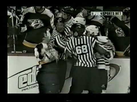 Jim Vandermeer vs Scott Walker and Scott Nichol vs Marek Zidlicky - Mar 30, 2004