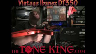 Video thumbnail for Vintage Ibanez DT350 Star Guitar like LTD's Roope Latvala & Gus G Signature Series by The Tone King