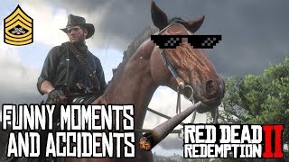 HORSES ARE BAD FOR YOUR HEALTH | Red Dead Redemption 2 Funny Moments