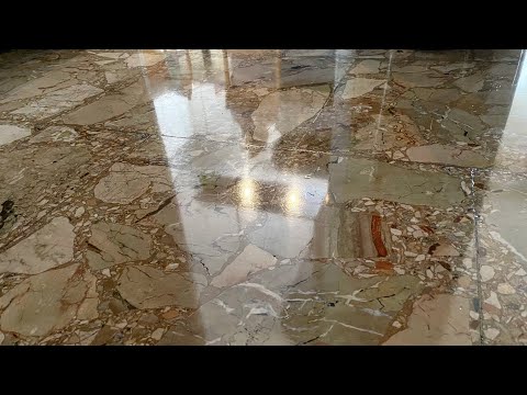 Floors like a mirror! How to wash and polish marble floors