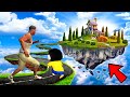 SHINCHAN AND FRANKLIN BOUGHT THE FLYING ISLAND MANSION CHALLENGE GTA 5