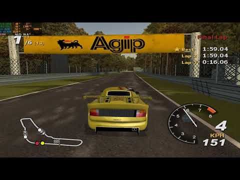 Total Immersion Racing Walkthrough Part 2 - "GT Cup - Monza" [2160p60]