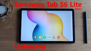 Samsung Tab S6 Lite 2022 Unboxing und erster Eindruck | Was taugt das Samsung Tablet unter 400 €