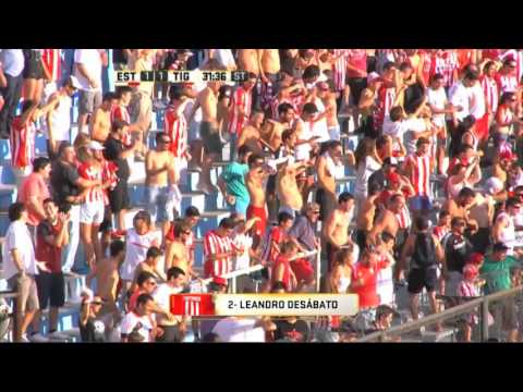 Gol de Desábato. Estudiantes 1 – Tigre 1. Fecha 3. Primera División 2016