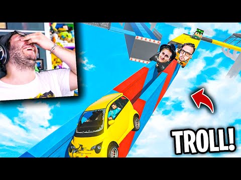 HO TROLLATO I MIEI AMICI NEL PARKOUR DI GTA 5