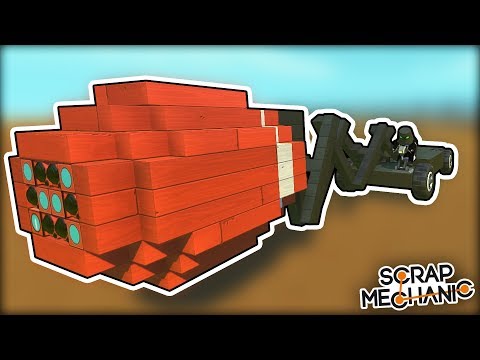 I Built the World's Most Powerful Boxing Glove! (Scrap Mechanic Gameplay)