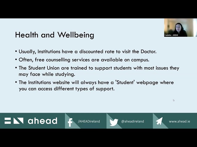 Disability Supports: A-Z of Getting College Ready