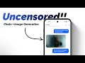 Uncensored Image Generation On ANY Phone No Internet Private