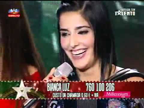 Portugal Tem Talento 4 ª Semi Final -  Bianca Luz