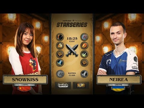 [EN] Snowkiss vs Neirea | SL i-League Hearthstone StarSeries Season 3 (10.06.2017)