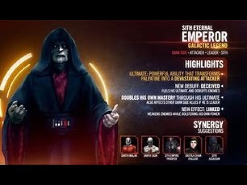 How to Easily Beat Tier 1 of the Galactic Legend Sith Eternal Emperor Palpatine Event | #SEE #SWGOH