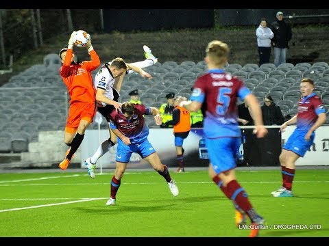 Thomas Byrne sent off again - Dundalk 3-0 Drogheda United - 22nd Sept 2017
