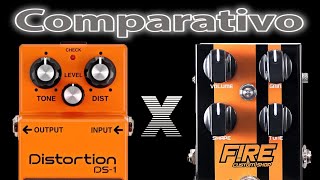Video thumbnail for Comparativo Boss DS1 x Fire Ultimate Distortion by Loucos por Pedais