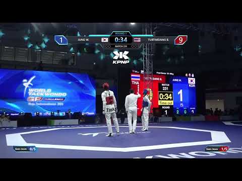 231 Final M  68kg KOR JUNG W  THA TUBTIMDANG B  PGM